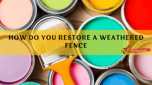 How Do You Restore a Weathered Fence?